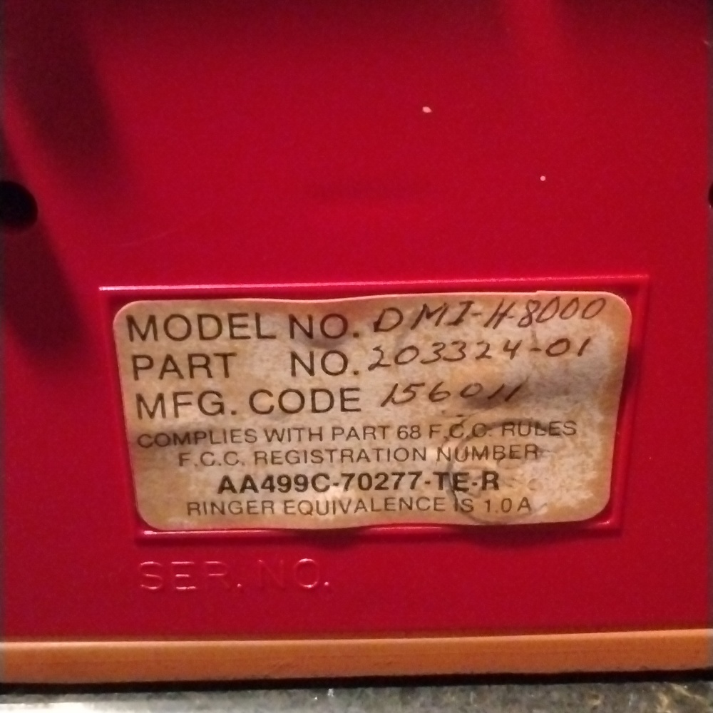 1976 VINTAGE MICKEY MOUSE PHONE IN WORKING AND EXCELLENT CONDITION - Picture 10 of 11